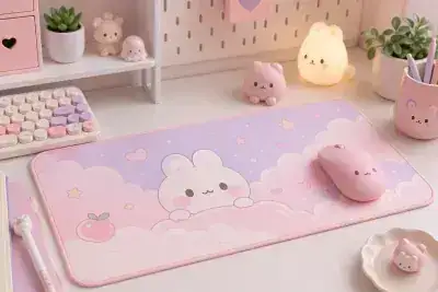 Kawaii mouse pad: how to build a cute, stylish desk
