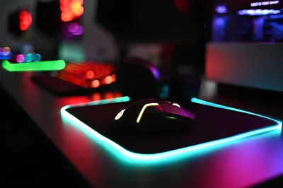 RGB gaming mouse pad - cover