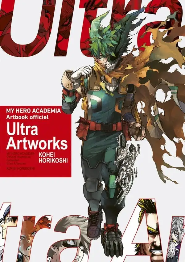 an MHA collector manga artbook