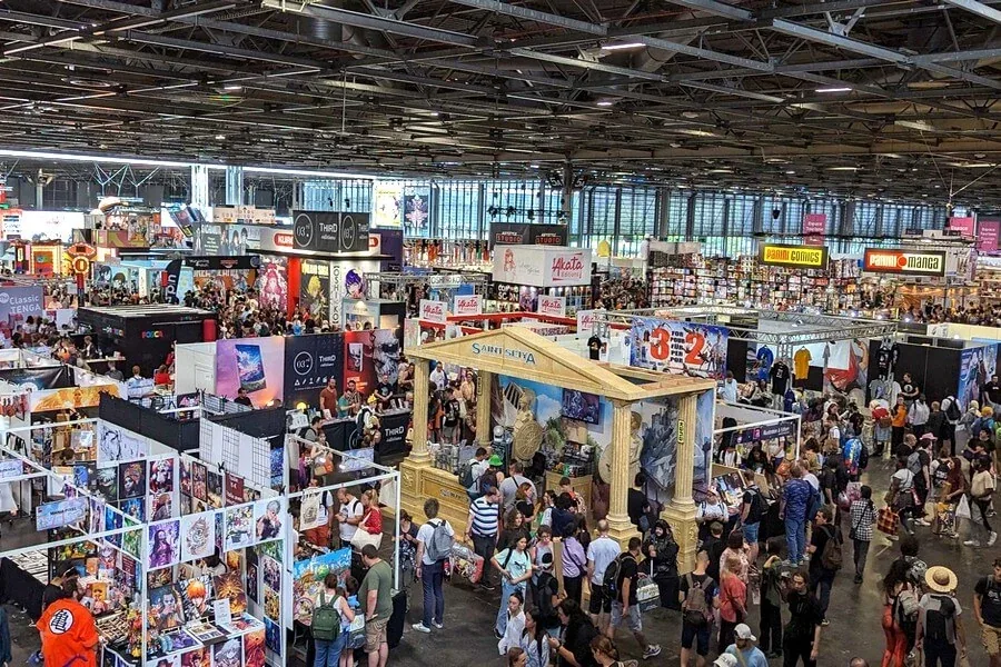 Japan Expo viewed from above