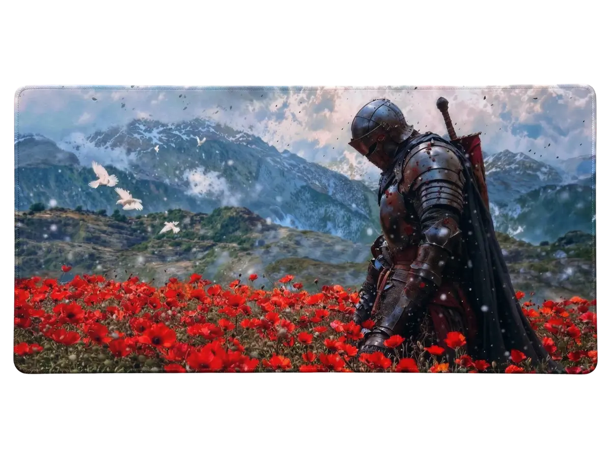 Poppy Knight Mouse Pad