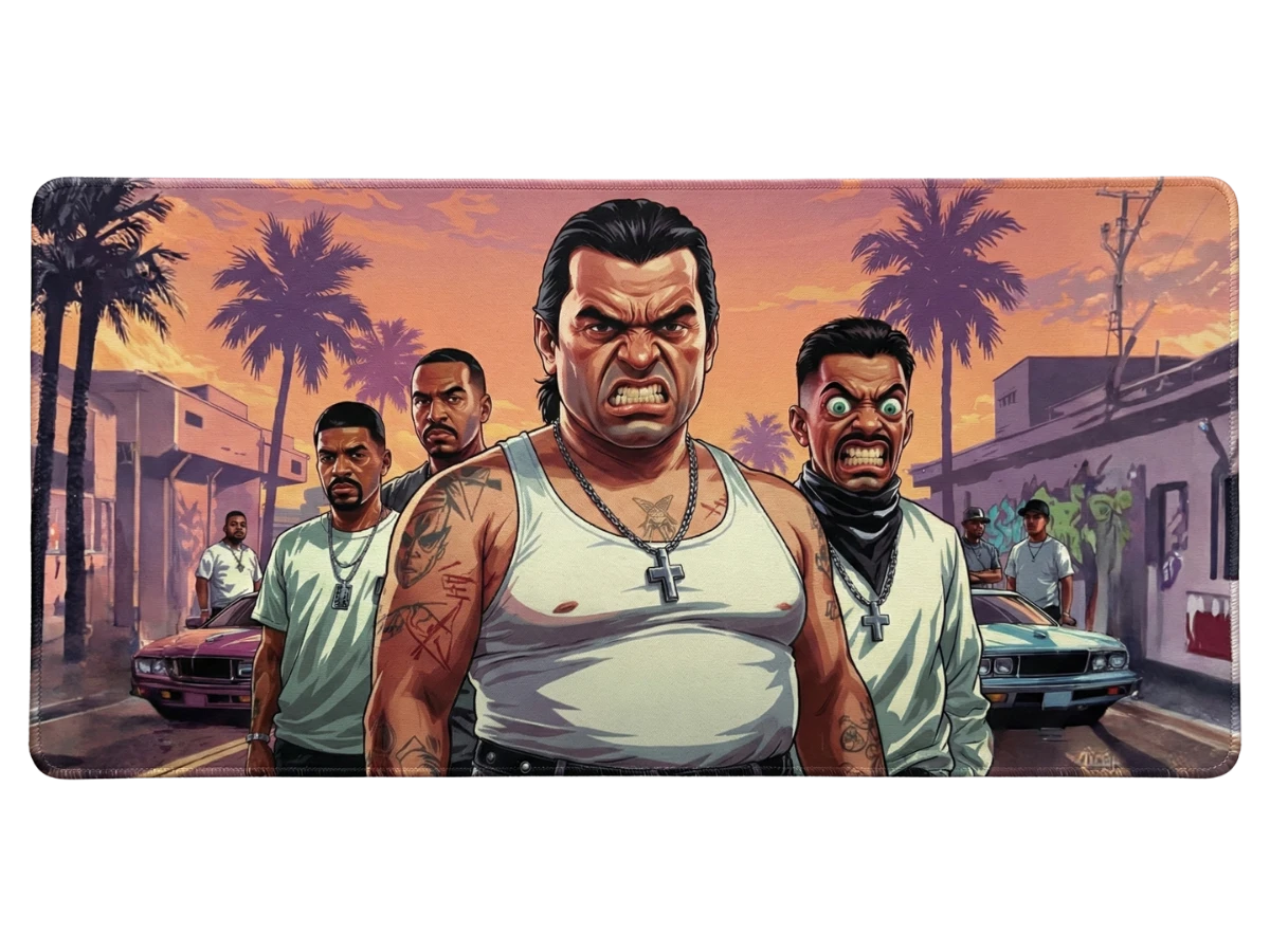 Miami Street Mouse Pad